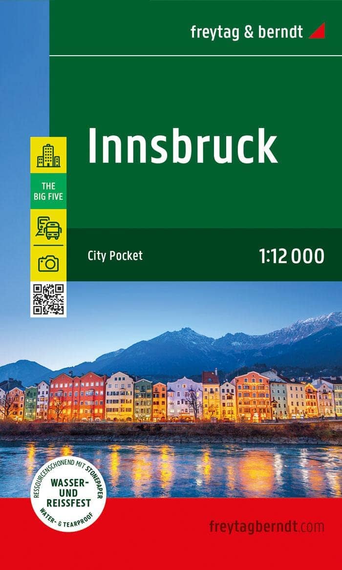 Plan de poche - Innsbruck | Freytag & Berndt carte pliée Freytag & Berndt 