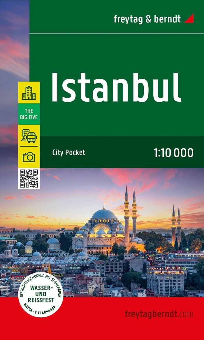 Plan de poche - Istanbul (Turquie) | Freytag & Berndt carte pliée Freytag & Berndt 