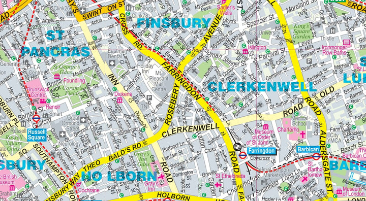 Plan de ville plastifié - Londres | Express Map carte pliée Express Map 