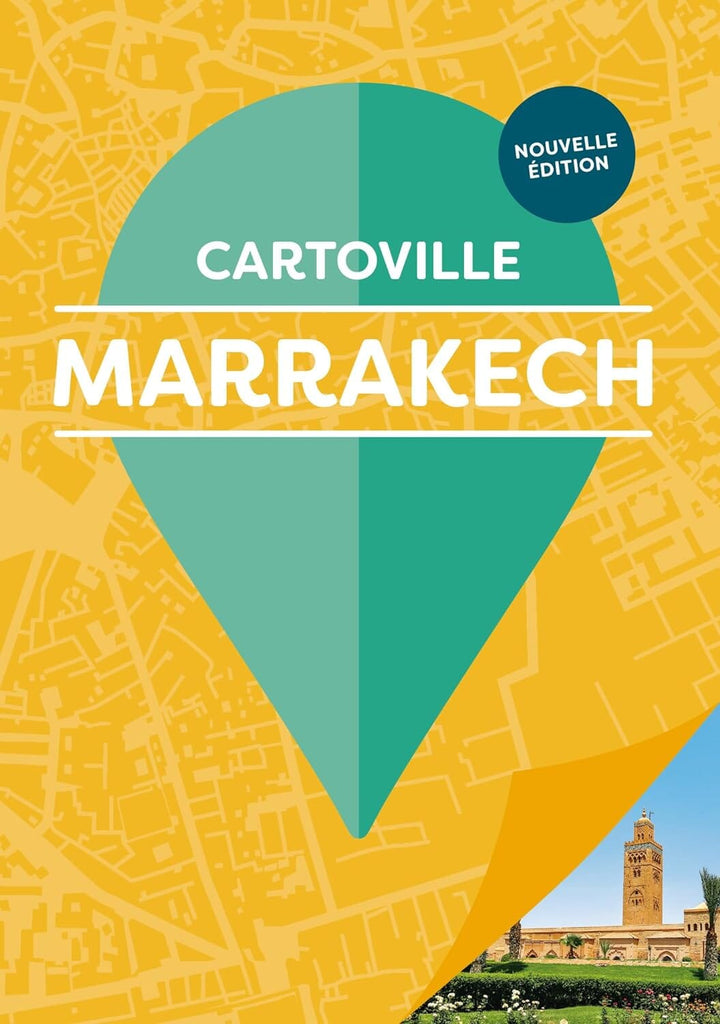 Plan détaillé - Marrakech - Édition 2024 | Cartoville carte pliée Gallimard 