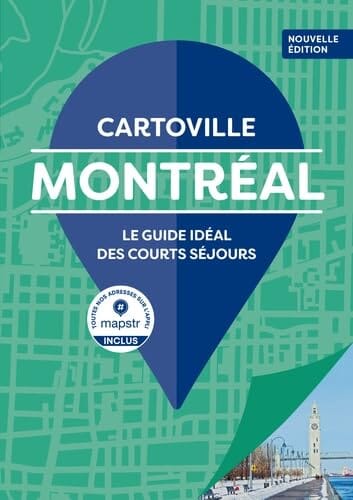 Plan détaillé - Montréal | Cartoville carte pliée Gallimard 