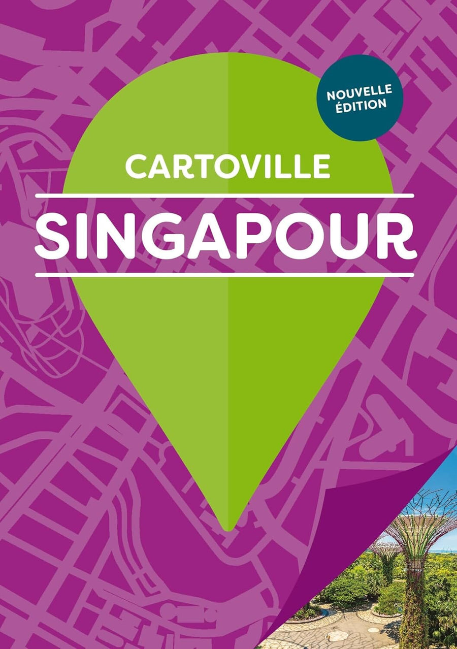 Plan détaillé - Singapour | Cartoville carte pliée Gallimard 