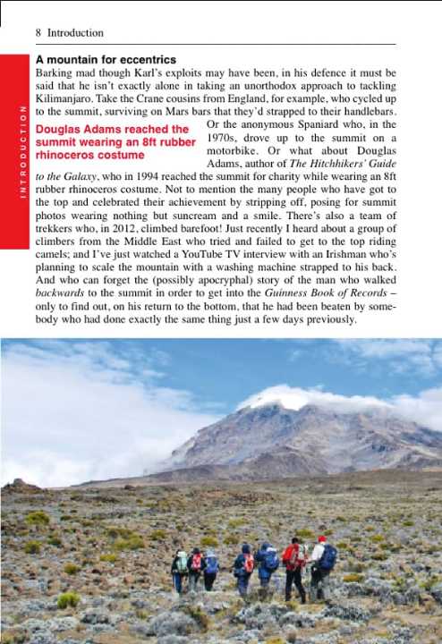 Topoguide de randonnées (en anglais) - Kilimanjaro trekking guide (Mount Meru included) | Trailblazer guide de randonnée Trailblazer 