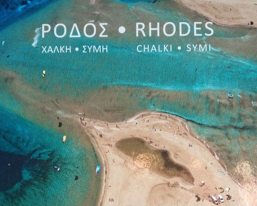 Album photo aérien - Rhodos, Chalki, Symi - As the Seagull Flies | Anavasi beau livre Anavasi 