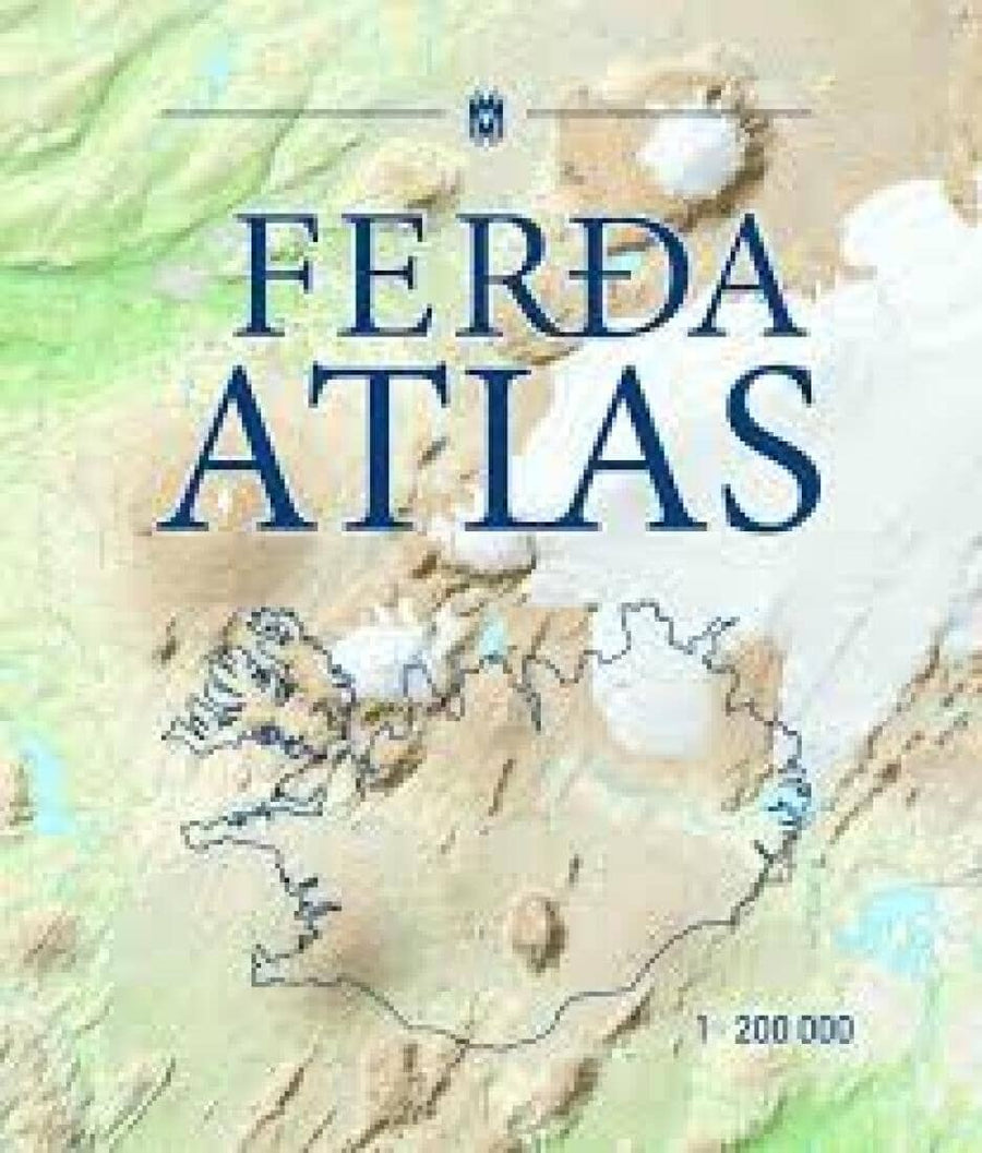 Iceland Atlas 1:200,000 | Mal og menning Atlas 