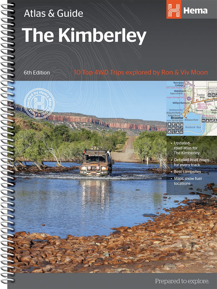 Atlas routier et guide du Kimberley (Australie) | Hema Maps - La Compagnie des Cartes