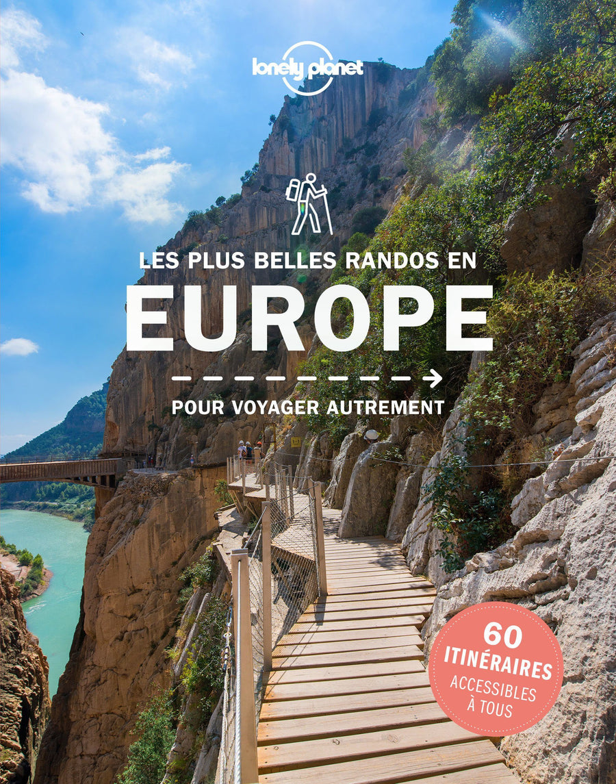 Beau livre - Les plus belles randos en Europe - Édition 2021 | Lonely Planet beau livre Lonely Planet 