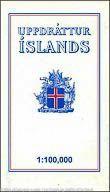 Carte de randonnée Islande - Tjornes 71 | Ferdakort - atlaskort carte pliée Ferdakort 