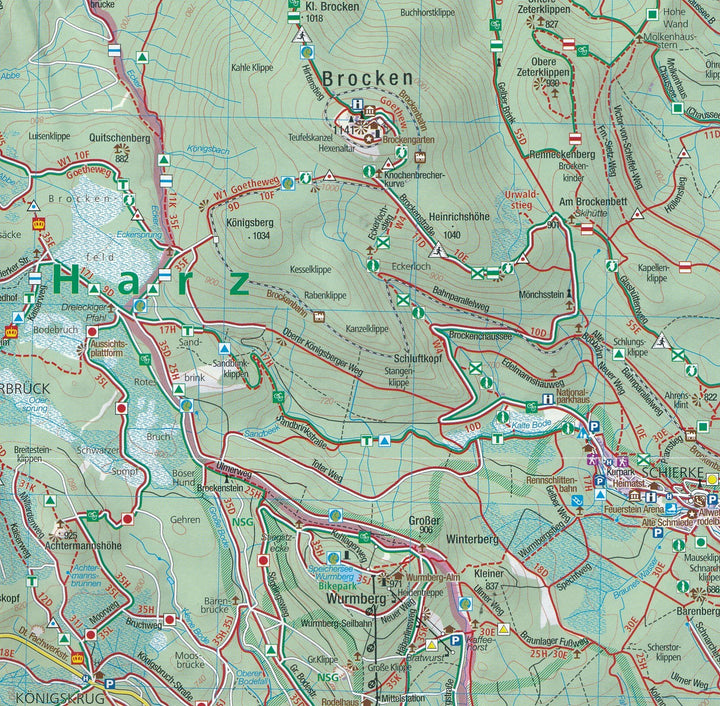Carte de randonnée n° 010 - Chiemsee, Chiemgauer Alpen (Allemagne) | Kompass carte pliée Kompass 