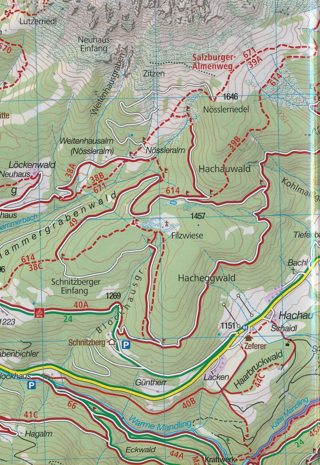 Carte de randonnée n° 062 - Ossiacher See, Feldkirchen in Kärnten (Tyrol, Autriche) | Kompass carte pliée Kompass 