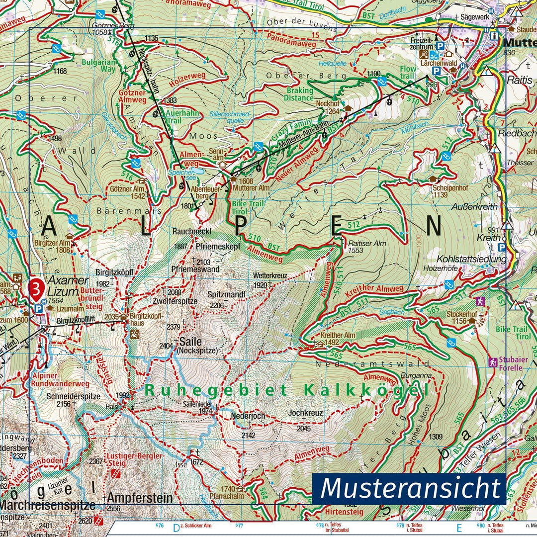 Carte de randonnée n° 067 - Lungau, Radstädter Tauern +Guide (Tyrol, Autriche) | Kompass carte pliée Kompass 