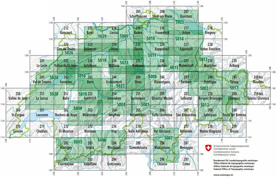 Carte de randonnée n° 241 - Val de Travers (Suisse) | Swisstopo - 1/50 000 carte pliée Swisstopo 