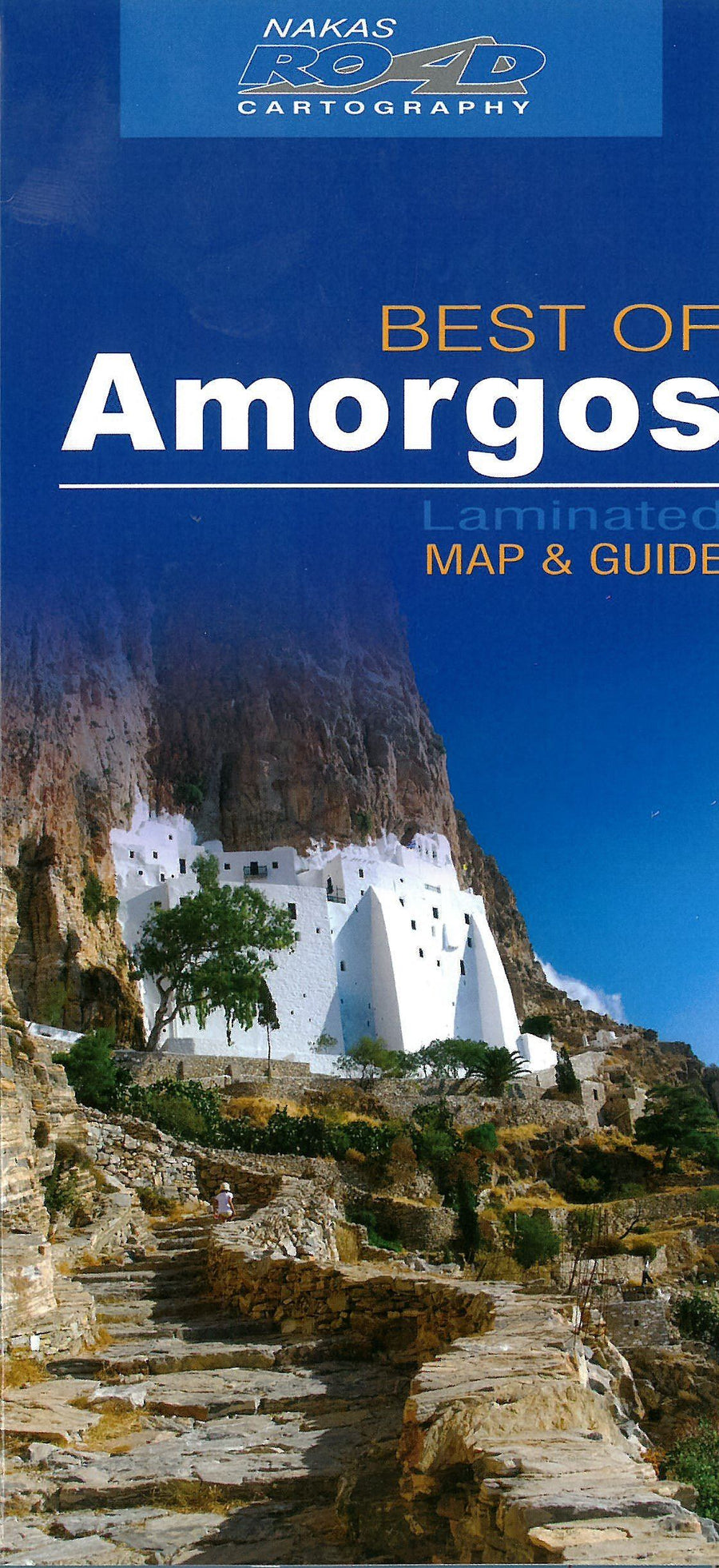 Carte détaillée - Amorgos | Road Editions - Best Of carte pliée Road Editions 