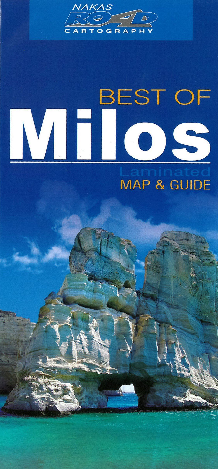 Carte détaillée - Milos | Road Editions - Best Of carte pliée Road Editions 