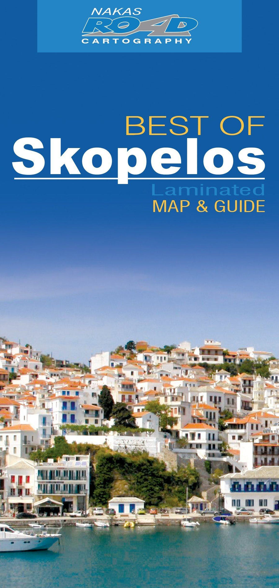 Carte détaillée - Skopelos | Road Editions - Best Of carte pliée Road Editions 