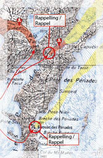Carte Freeride - Chamonix Sud | Freeride Map carte pliée Freeride Map 