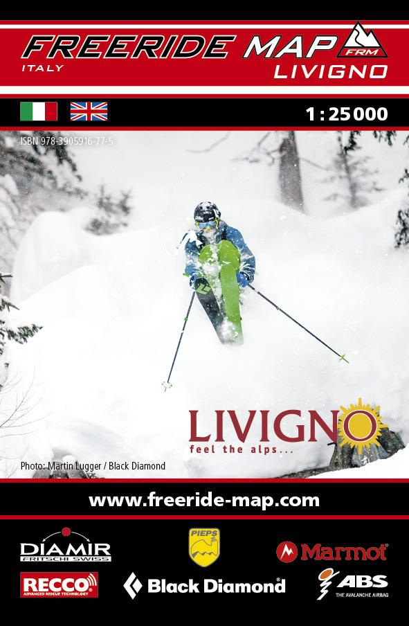 Carte Freeride - Livigno | Freeride Map carte pliée Freeride Map 
