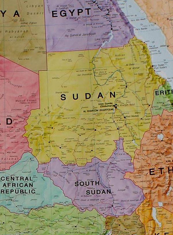 Carte murale – Afrique politique (en anglais) – 100 x 120 cm | Maps International - La Compagnie des Cartes
