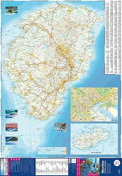 Carte routière - Iles Maurice, Réunion & Rodrigues | Reise Know How carte pliée Reise Know-How 