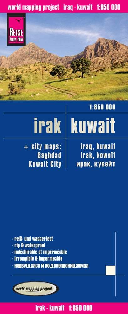 Carte routière - Irak & Koweit | Reise Know How atlas Reise Know-How 