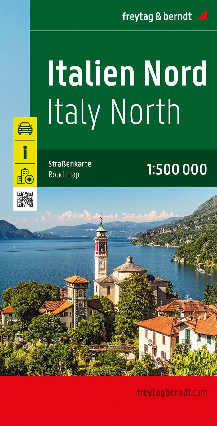 Carte routière - Italie Nord | Freytag & Berndt carte pliée Freytag & Berndt 