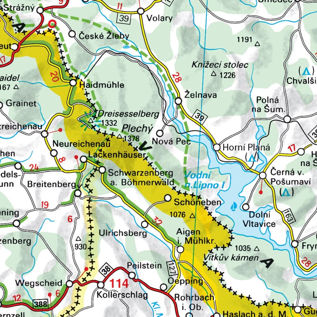 Carte routière n° 755 - République Tchèque | Michelin carte pliée Michelin 