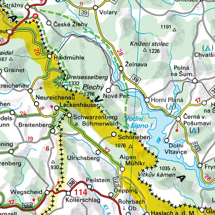 Carte routière n° 755 - République Tchèque | Michelin carte pliée Michelin 