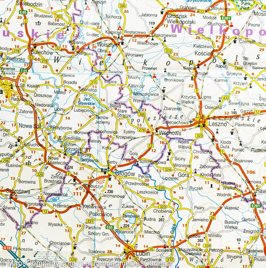 Carte routière - Pologne Sud | Reise Know How carte pliée Reise Know-How 