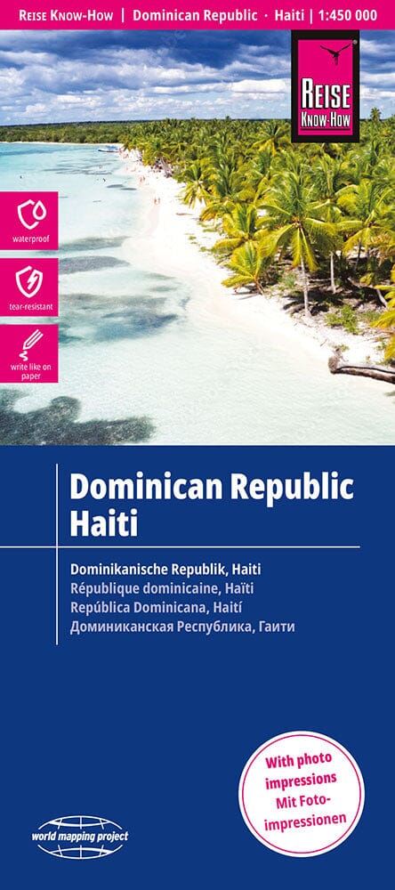 Carte routière - République Dominicaine & Haiti | Reise Know How carte pliée Reise Know-How 