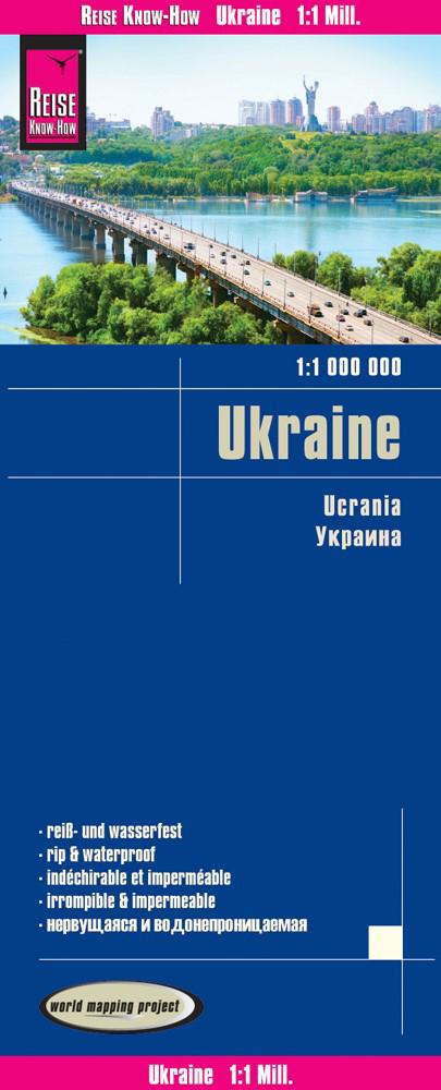 Carte routière - Ukraine | Reise Know How carte pliée Reise Know-How 2019 