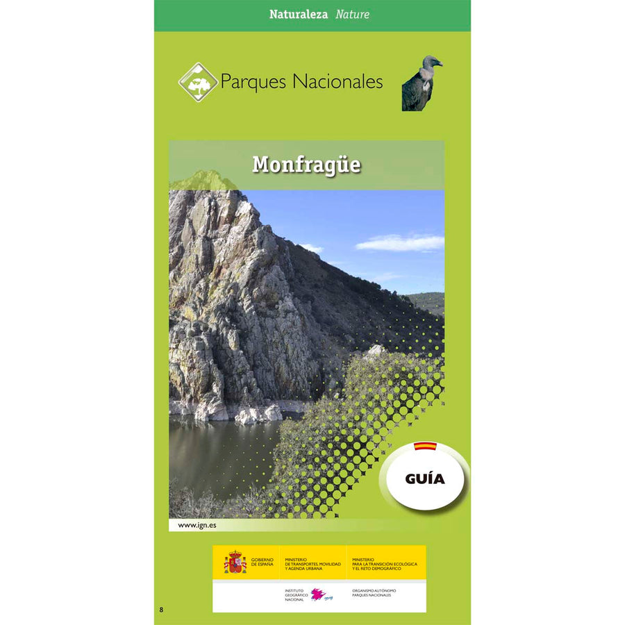 Carte topographique - Parc national Monfragüe + guide | CNIG carte pliée CNIG 