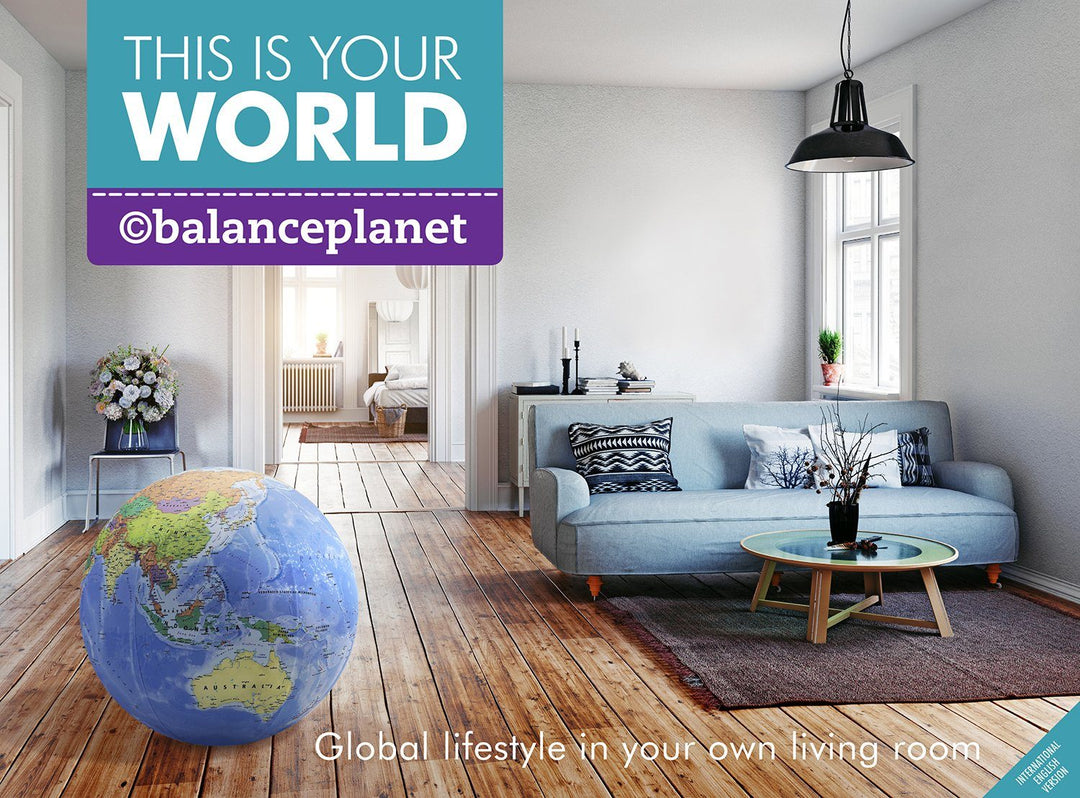Globe gonflable géant | Balance Planet globe Balance Planet 