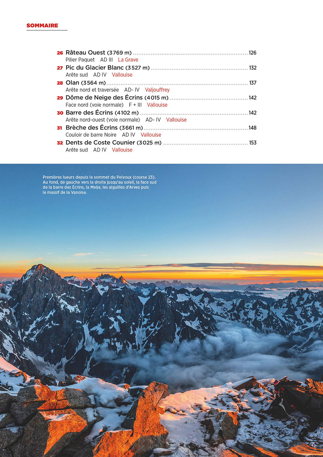 Guide d'alpinisme - Alpinisme plaisir dans le Massif des Écrins, courses de F à TD | Glénat guide de randonnée Glénat 