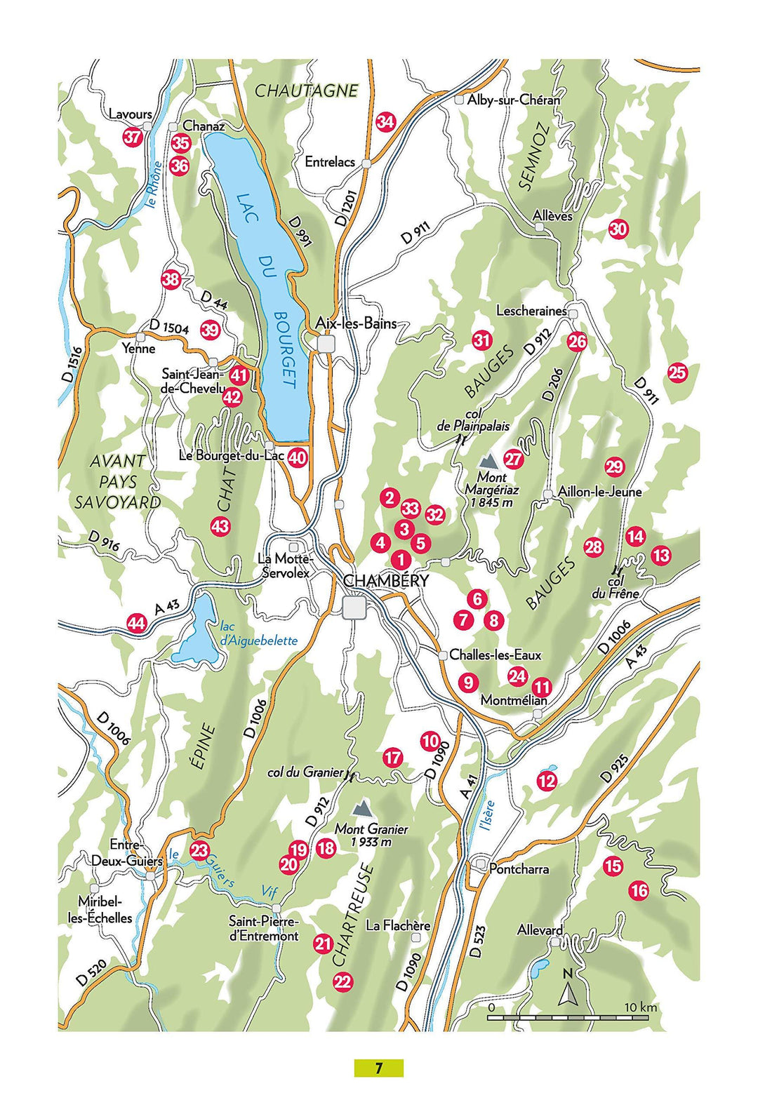 Guide de balades - Autour de Chambéry, Aix-les-bains | Glénat - P'tit Crapahut guide de randonnée Glénat 