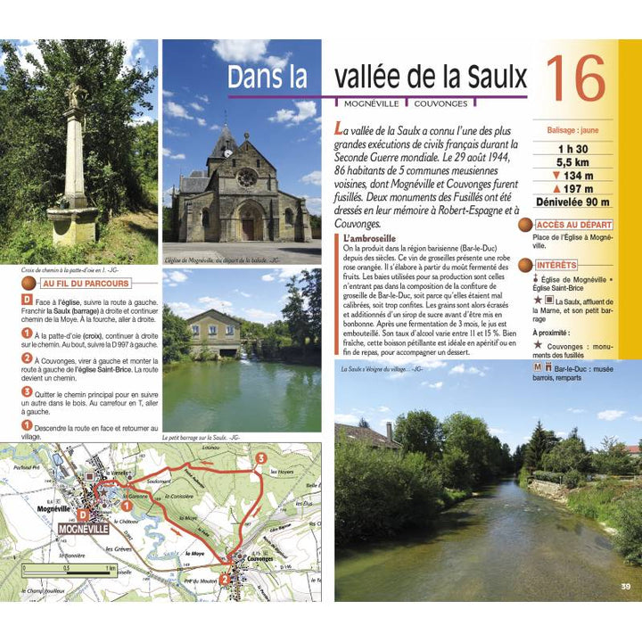 Guide de balades - la Meuse | Chamina guide de randonnée Chamina 