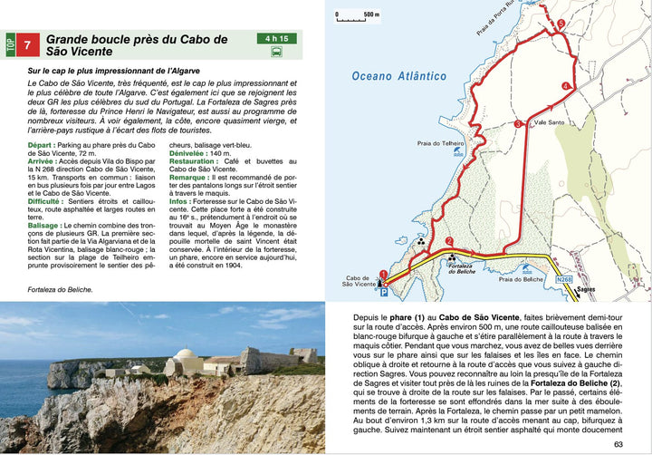 Guide de randonnée - Algarve | Rother guide de randonnée Rother 