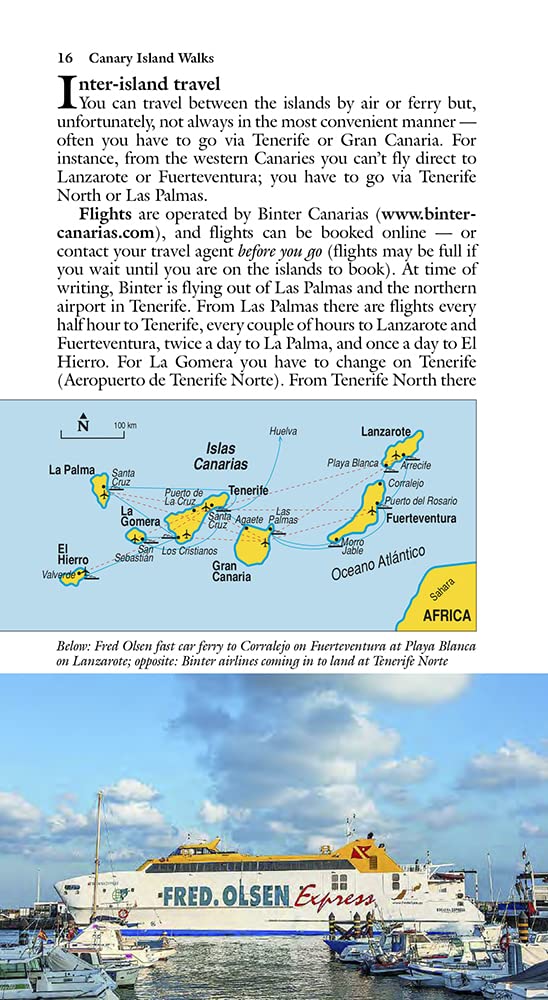 Guide de randonnées (en anglais) - Canary Islands | Sunflower guide de randonnée Sunflower 