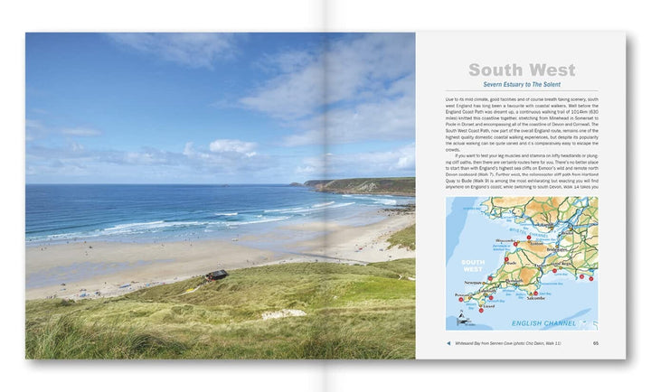 Guide de randonnées (en anglais) - Great Walks on the England Coast Path, 30 classic walks on the longest National Trail | Cicerone guide de randonnée Cicerone 