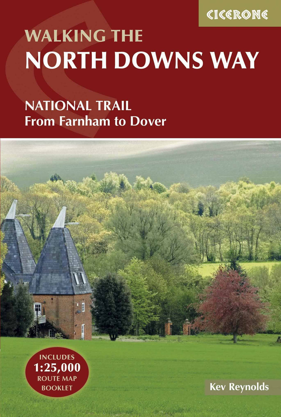 Guide de randonnées (en anglais) - North Downs Way National trail from Farnham to Dover | Cicerone guide de randonnée Cicerone 