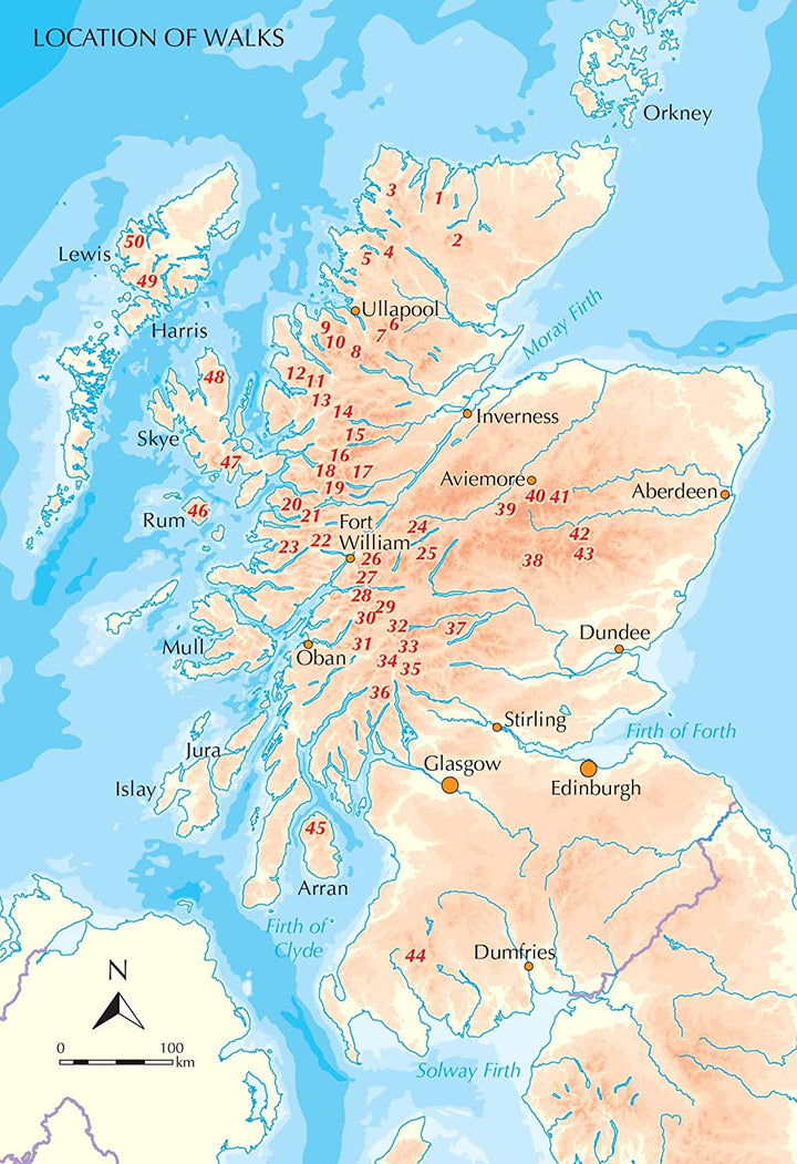 Guide de randonnées (en anglais) - Scotland Great Mountain Days : 50 classic hillwalks | Cicerone guide de randonnée Cicerone 
