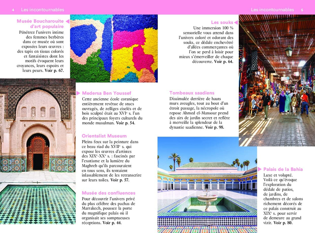 Guide de voyage de poche - Un Grand Week-end à Marrakech | Hachette guide petit format Hachette 
