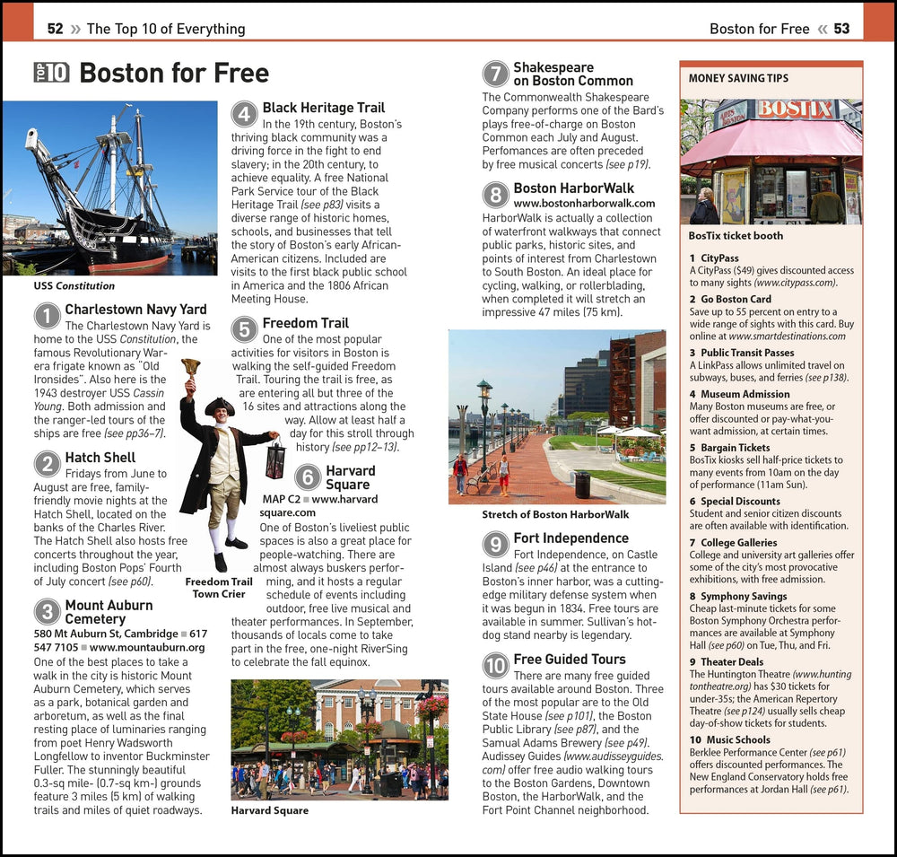 Guide de voyage (en anglais) - Boston Top 10 | Eyewitness guide de conversation Eyewitness 