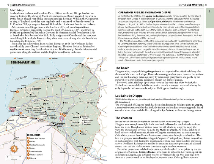 Guide de voyage (en anglais) - Brittany & Normandy | Rough Guides guide de voyage Rough Guides 