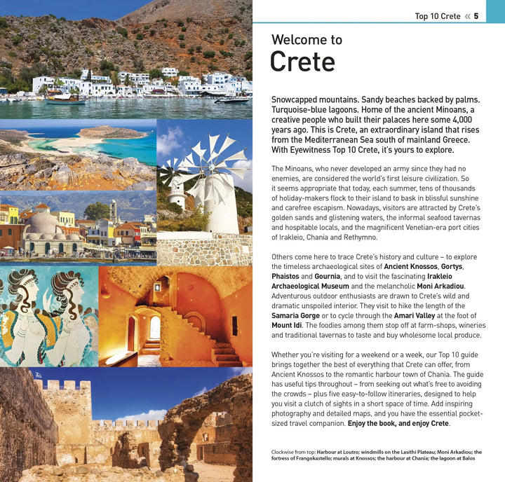 Guide de voyage (en anglais) - Crete Top 10 | Eyewitness guide de conversation Eyewitness 