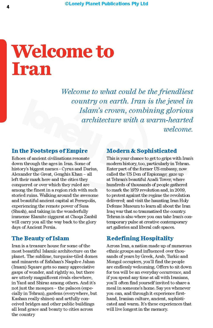 Guide de voyage (en anglais) - Iran | Lonely Planet guide de voyage Lonely Planet 