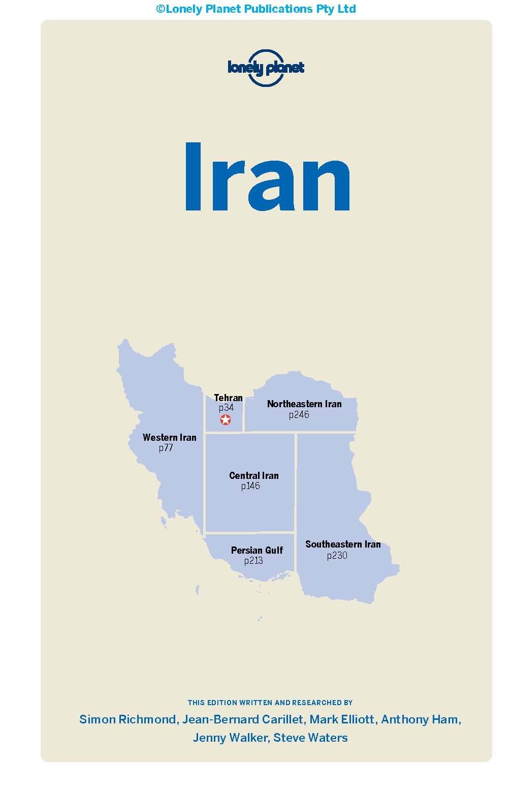 Guide de voyage (en anglais) - Iran | Lonely Planet guide de voyage Lonely Planet 