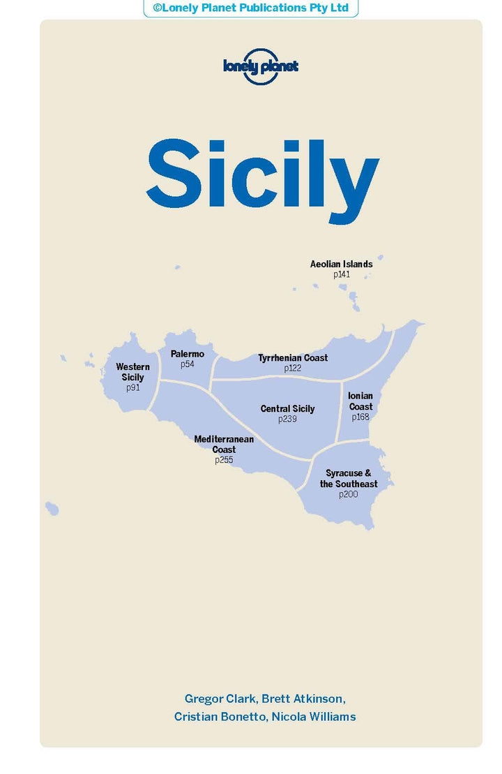 Guide de voyage (en anglais) - Sicily - Édition 2022 | Lonely Planet guide de voyage Lonely Planet EN 