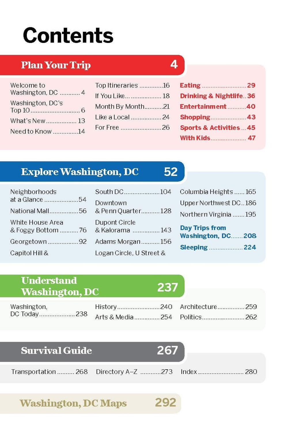 Guide de voyage (en anglais) - Washington DC | Lonely Planet guide de voyage Lonely Planet EN 