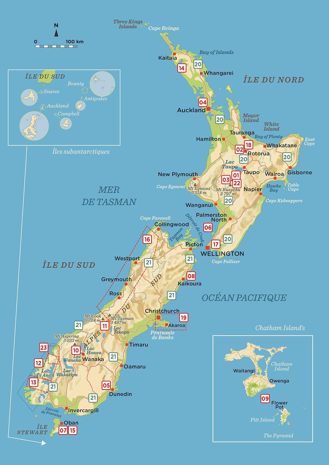 Guide de voyage - Nouvelle-Zélande, les clés pour bien voyager - Édition 2020 | Glénat guide de voyage Glénat 