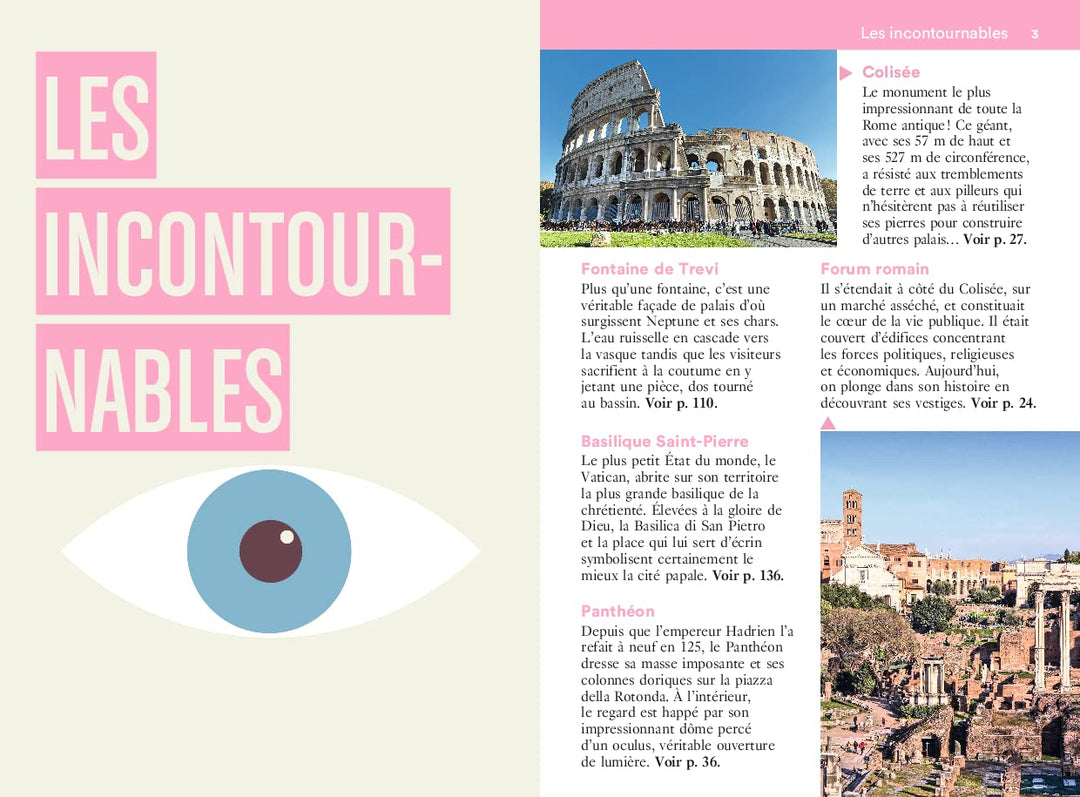 Guide de voyage - Un Grand Week-end à Rome 2022 | Hachette guide de voyage Hachette 